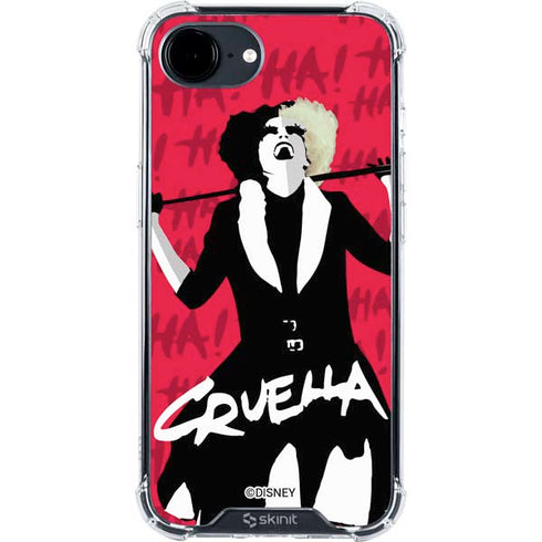 Disney Cruella (2021) Evil Laugh iPhone 16e Clear Case